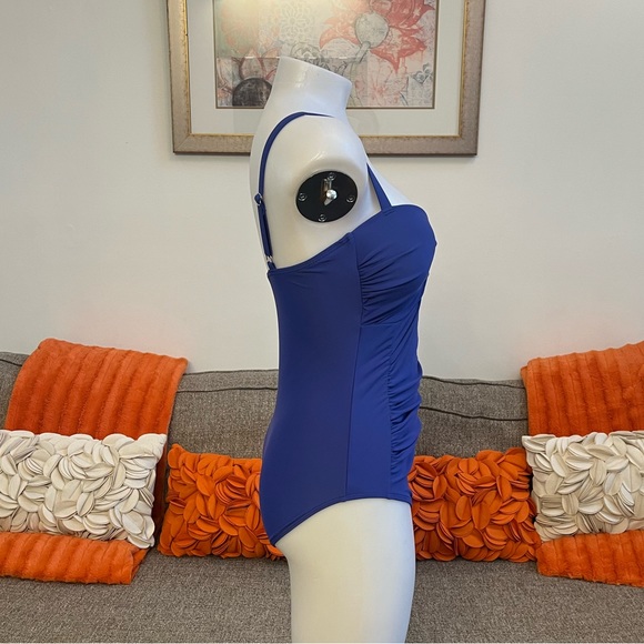 ❣️🆕Jaclyn Smith Ruched Front One Piece Swimsuit❣️ - Picture 5 of 9